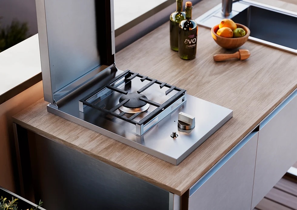 FotoGemakkelijk buiten koken met Steel